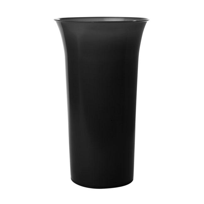 Display Vase 17cmDx30cmH Black