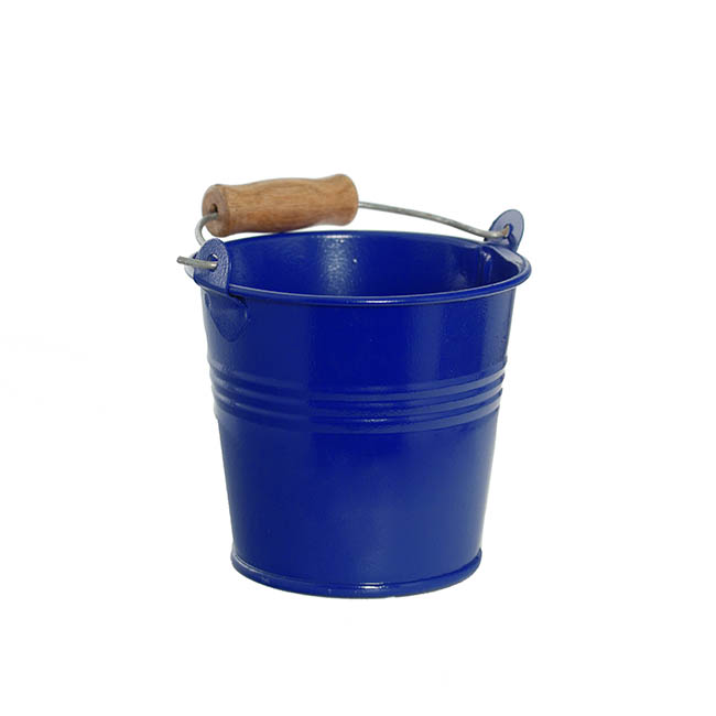 Tin Bucket Bambino Dark Blue (8Dx7cmH)