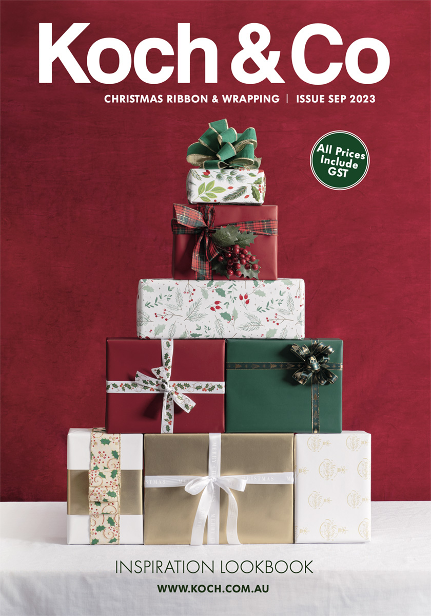 Festive Elegance: Christmas Ribbon & Wrapping Collection