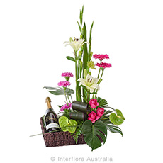 Interflora Twice As Nice Designer Flower Basket