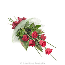 Interflora Affection Bouquet of 6 Red Roses