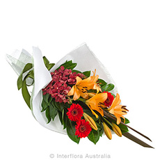 Interflora Flamenco Mixed Flower Wrap