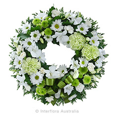 Interflora Eternity Cluster Wreath