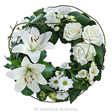 Interflora Comforting Embrace Mixed Floral Wreath