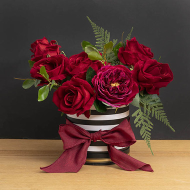  - The Classic Stripe Hat Box