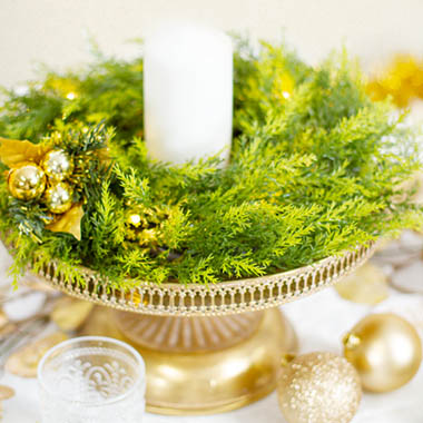  - Christmas Centrepiece Cypress Delight