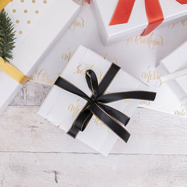  - Christmas Wrapping In Black & White
