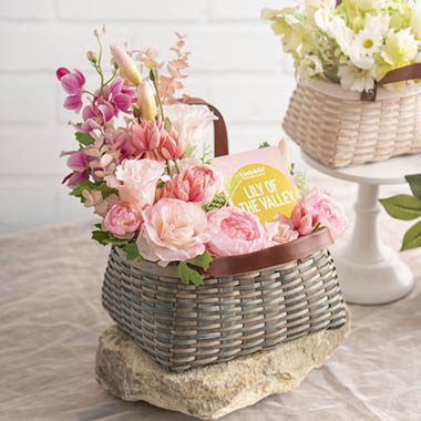  - Blushing Bride & Candle Gift Basket