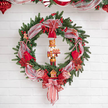  - Christmas Nutcracker Wreath