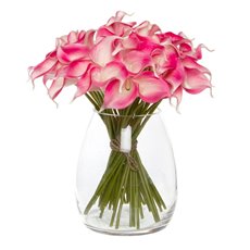  - Calla Lily Bouquet Hot Pink
