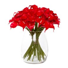  - Calla Lily Bouquet Red