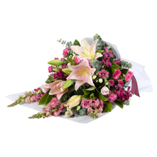 Interflora Pink Funeral Bouquet