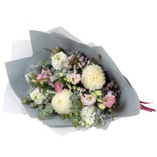 Interflora White & Pink Flower Bouquet