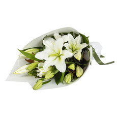 Interflora White Oriental Lily Bouquet