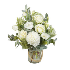 Interflora - Interflora White Flower Vase Arrangement