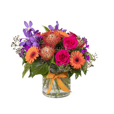 Interflora Colour Flower Arrangement in Vase