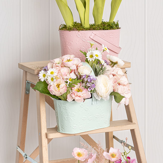 Pastel Bunch in Tote Planter