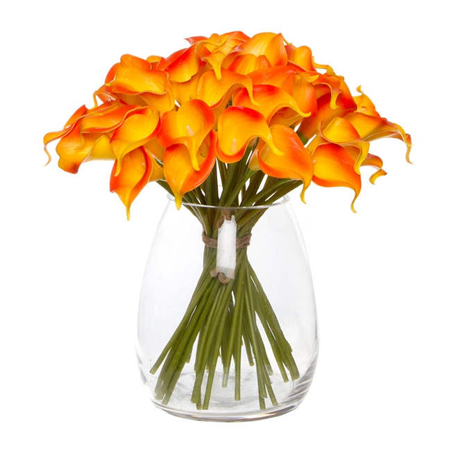 Calla Lily Bouquet Orange