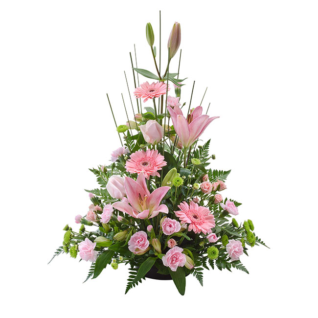 Interflora Pink Flower Arrangement
