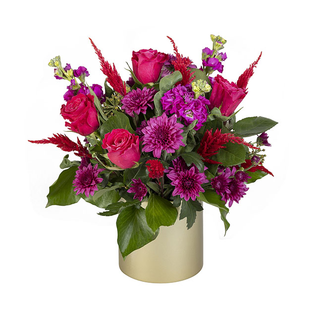 Interflora Pink & Purple Flower Arrangement