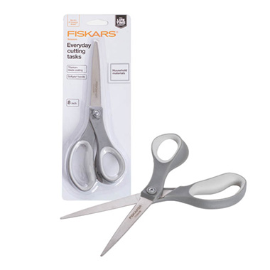Fiskars Scissors & Cutting Tools - Ribbon Scissors Fiskars Premium Titanium Softgrip 20cm - 8
