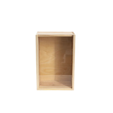 Wooden Box with Sliding Lid (30x20x13cmH)