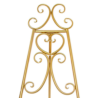 Easel Elegant Table Size Gold (23Wx28Dx46cmH)