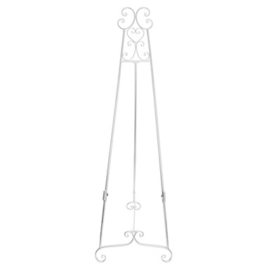 Wedding Easels - Easel Elegant Extra Large White (50.5x53x168.5cmH)