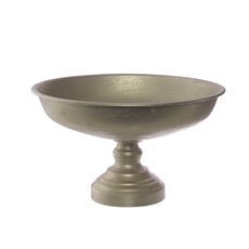 Wedding Centrepieces - Metal Bowl Footed Gold (40x23.5cmH)