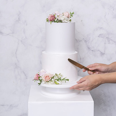 Cake Decorating Turntable White (28cmDx7cmH)