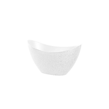 Decorative Trays - Oval Bowl White (20x10.5x11.5cmH)