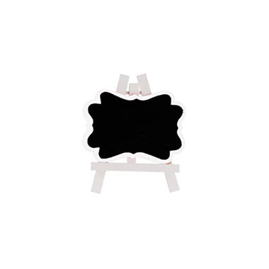 Place Card Holders - Mini Chalkboard Frame with Easel White Pack 6 (7x8cmH)