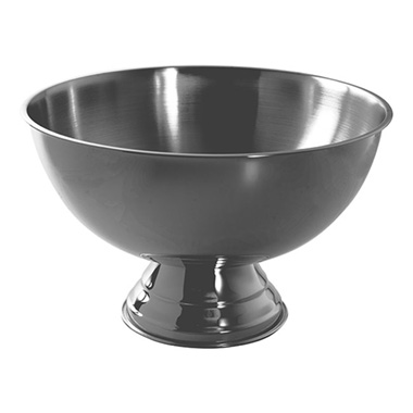 Ice Buckets - Stainless Steel Champagne Cooler 13.5L Black (39.5cmDx25cmH)