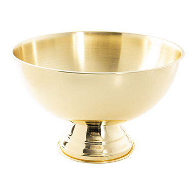 Ice Buckets - Stainless Steel Champagne Cooler 13.5L Gold (39.5cmDx25cmH)