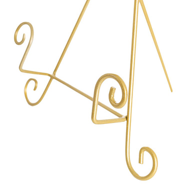 Metal Table Easel Gold (30cmH)
