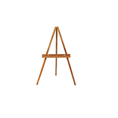 Wedding Easels - Wooden Tripod Easel Natural Brown (60cmH)