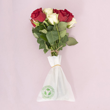 Get it Fresh Biodegradable Flower Bag 20x17cm Pack 50