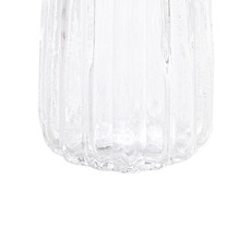 Glass Rove Posy Vase Clear (6.5TDx10Dx21cmH)