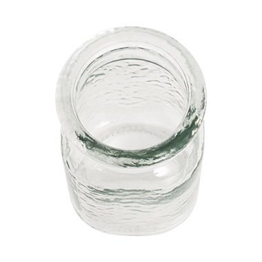 Glass Valley Jar Clear (8x14cmH)
