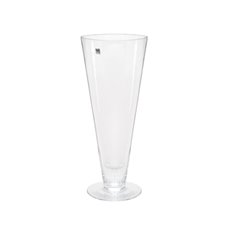 Decorative Glass Vases - Glass Julep Vase Clear (13Dx35cmH)