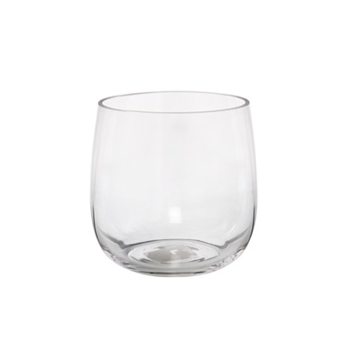 Clear Glass Vases - Glass Avery Posy Vase Clear (14TDx15Dx15cmH)