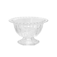 Holly Chapple Collection - Holly Chapple Abby Compote 4.25 (15.5Dx10.5cmH) Clear