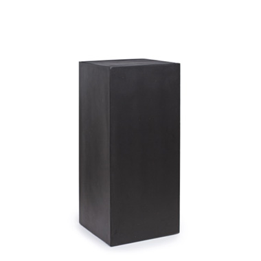 Fibreglass Pedestals - Fibreglass Plinth Square Matte Black (32x32x71cmH)