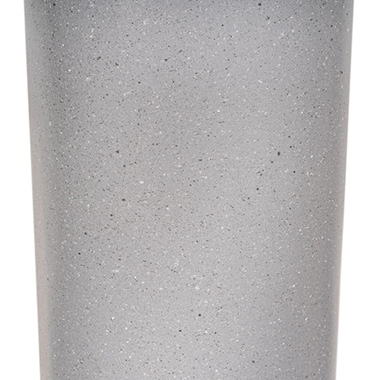 Fibreglass Plinth Round Speckled Grey (33cmDx91cmH)