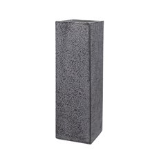 Fibreglass Pedestals - Fibreclay Modern Pillar Grey (28x28x100cmH)