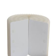 Elite Foldable Paper Plinth Set 2 White (31Dx35cmH & 45cmH)