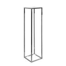 Wedding Centrepieces - Metal Centrepiece Flower Table Stand Silver (20x20x86cmH)
