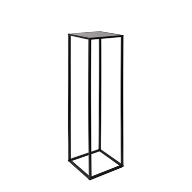 Wedding Centrepieces - Metal Centrepiece Flower Table Stand KD Black (25x25x95cmH)