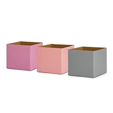 Posy Boxes - Posy Box Mini Matte Mixed Colours Dawn Pack24 (13x12cmH)
