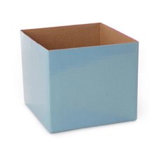 Posy Boxes - Posy Box Mini Baby Blue (13x12cmH)